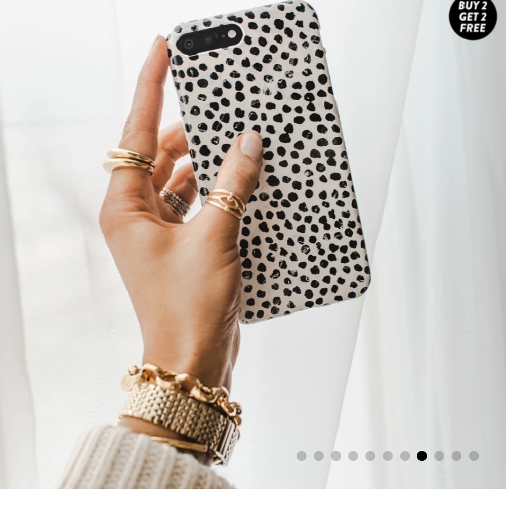 Burga Dot Cheetah Samsung S9+ Phone Case